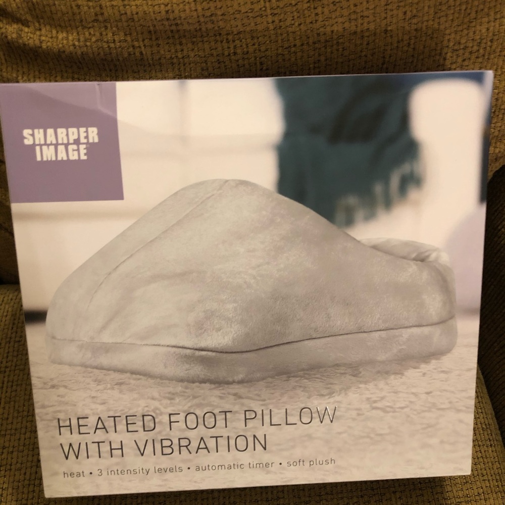 Heated foot pillow✨